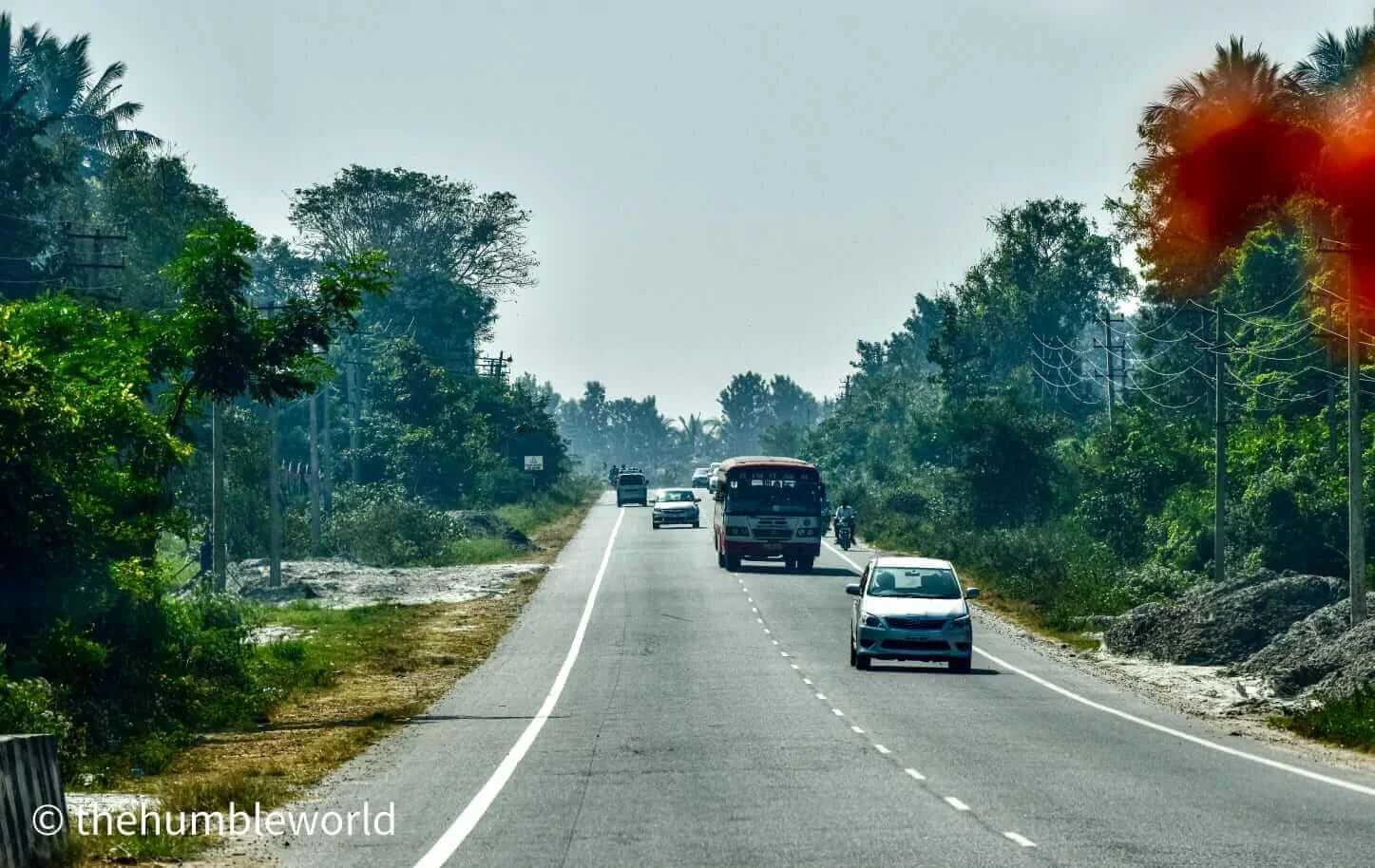 Beautiful highway on our way to Ooty