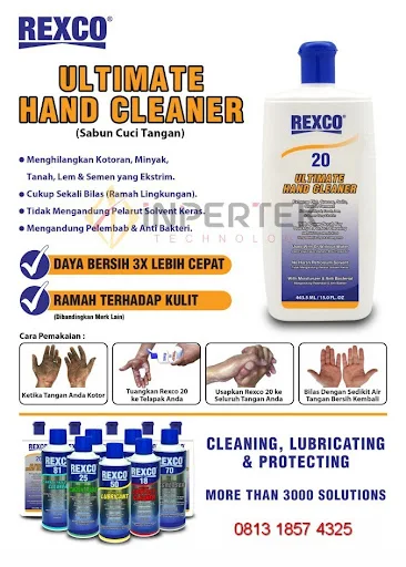 Rexco 20 Ultimate Hand Cleaner inpertek