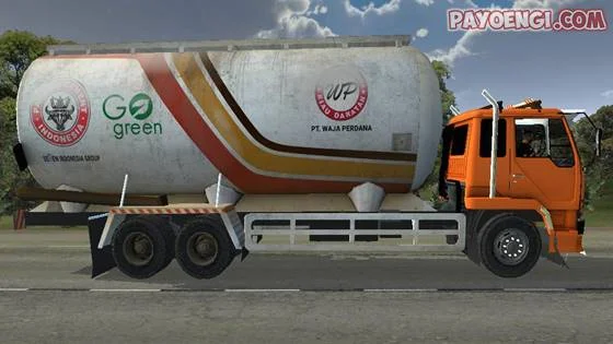 mod fuso tangki semen