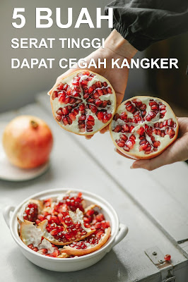 5 Buah serat tinggi dapat cegah kangker