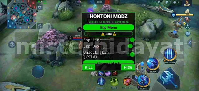 Apk Hontoni Modz Mobile Legends Terbaru Full Fitur Auto Winstreak