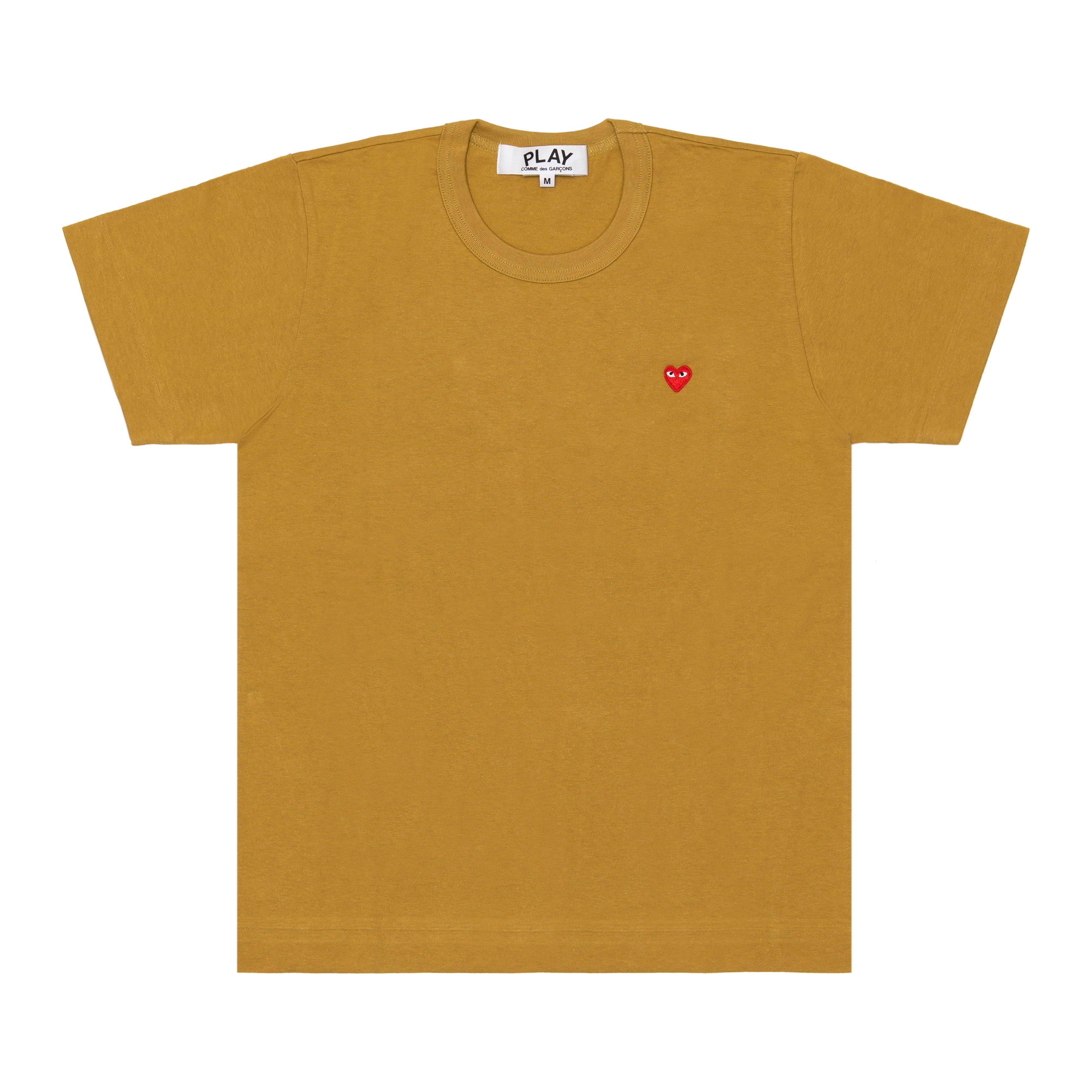 PLAY COMME des GARÇONS Small Red Heart S/S T-Shirt (Olive) Ladies: ¥6,600 Men's: ¥6,930