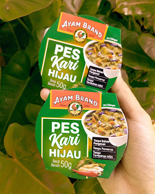 RESEPI, PES KARI HIJAU , PES KARI HIJAU AYAM BRAND , AYAM BRAND MALAYSIA , UDANG MASAK KARI HIJAU , UDANG MASAK KARI HIJAU BERSAMA KENTANG