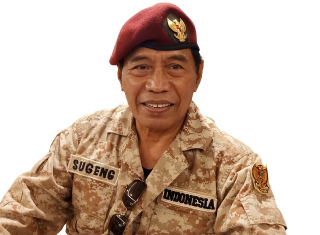 Sikap super damai yang ditunjukkan oleh sebagian besar rakyat Indonesia dalam menghadapi s Kolonel (Purn) Sugeng Waras: Kedzoliman Akan Segera Tumbang