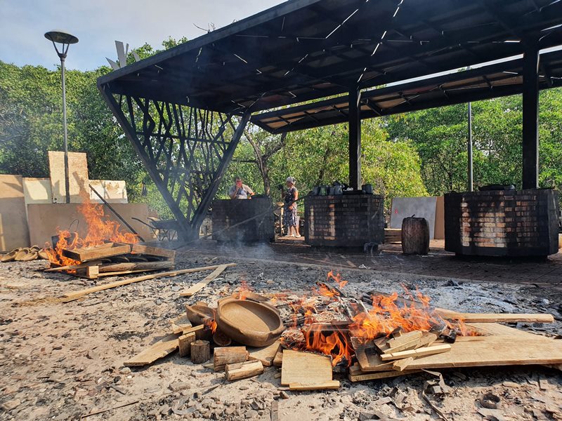 Panela de barro Espírito Santo