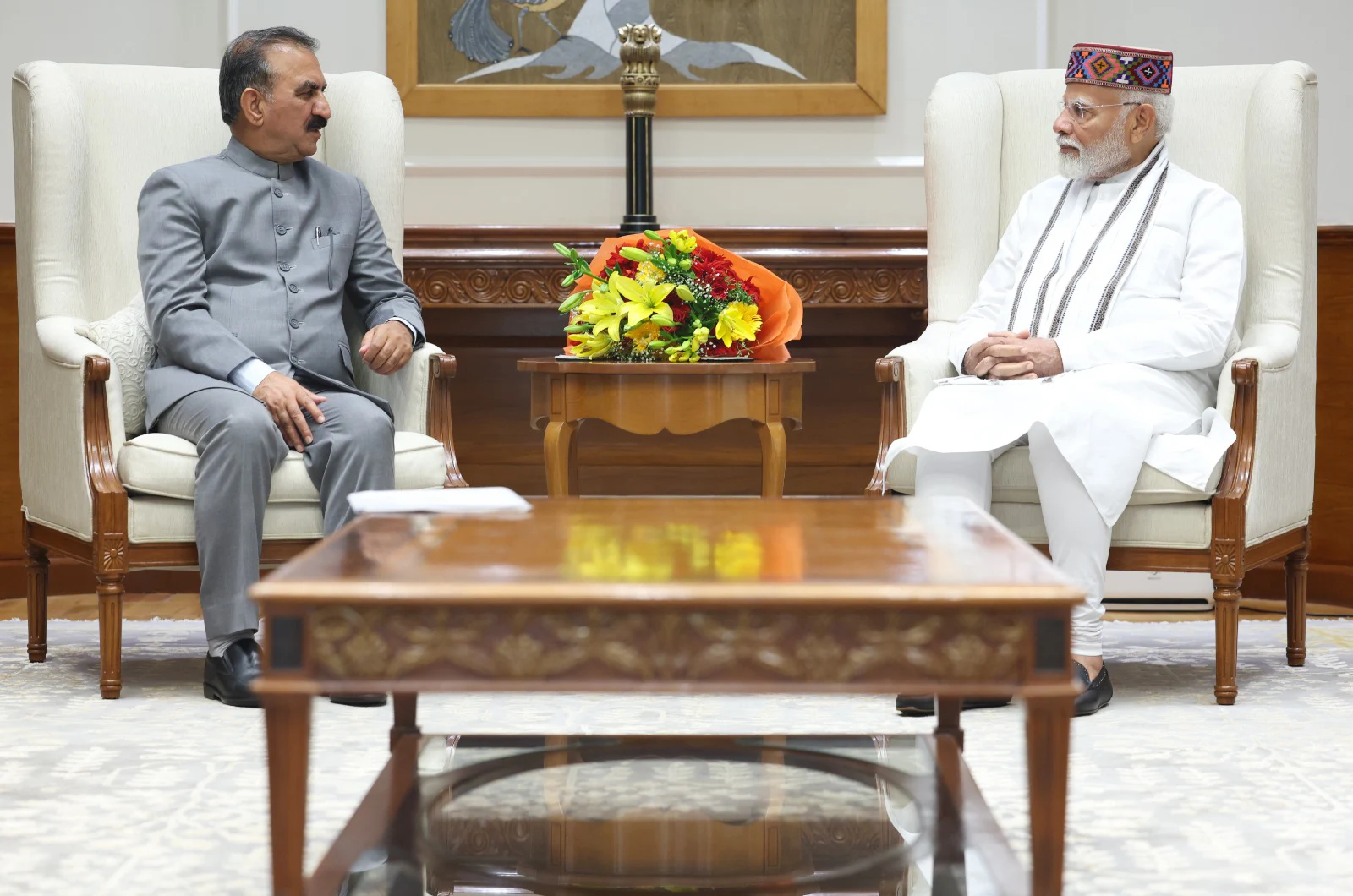 CM Sukhu In Delhi: CM Sukhu met PM Modi, know the topics discussed