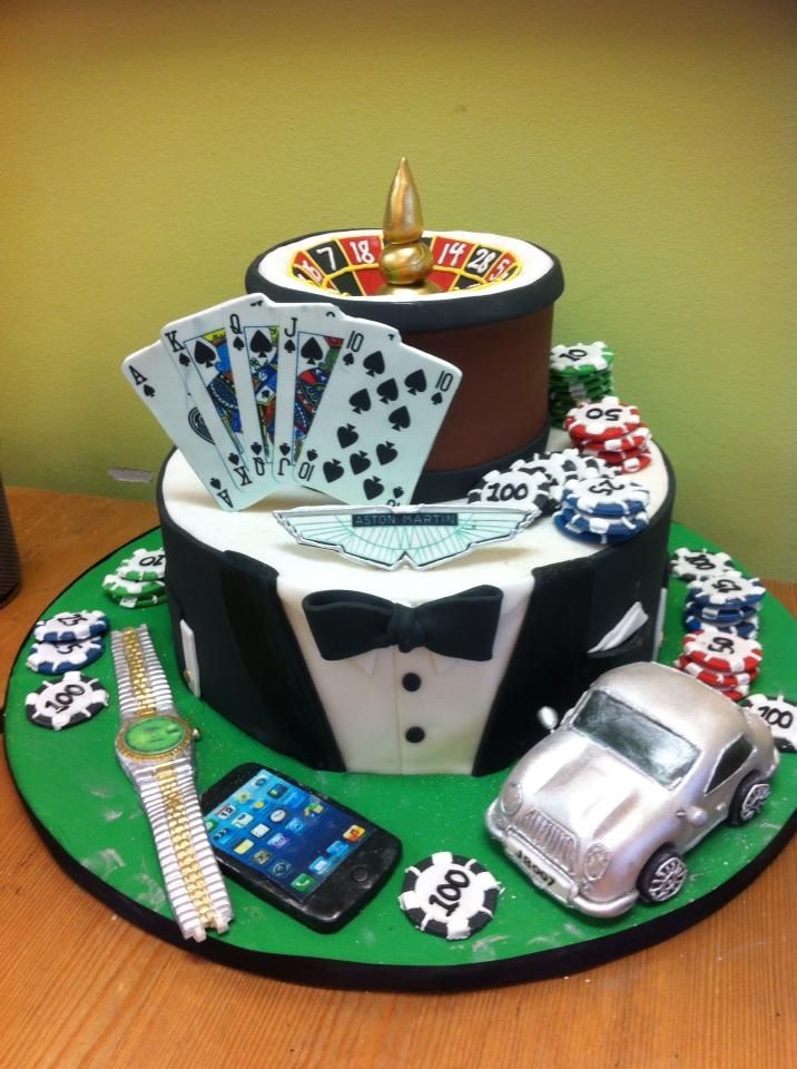 casino cake ideas