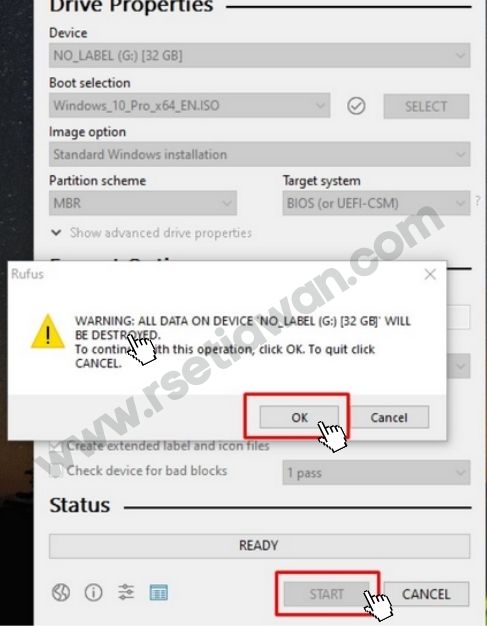 Membuat USB Bootable | Media Instalasi | Flashdisk | Rufus