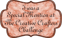 Special Mentions  THE CREATIVE CRAFTERS!