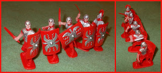 93294; Asiatic Archer; Asiatic Mercenary; Cornicen; PVC Plastic Toy Figurines; Roman Auxiliaries; Roman Centurion; Roman Horn Blower; Roman Infantry; Roman Legionaries; Roman Soldiers; Roman SPQR; S63 9BL; Shield Wall; Signifier; Small Scale World; smallscaleworld.blogspot.com; SPQR; Supreme Toys; Supreme-SP; Tiger Hobbies; Tiger Ltd.;