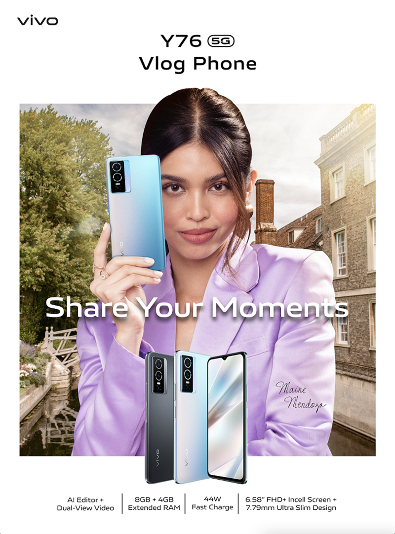 Maine Mendoza for vivo Y76