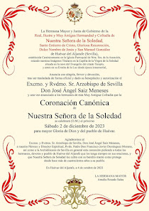 CORONACIÓN CANÓNICA.