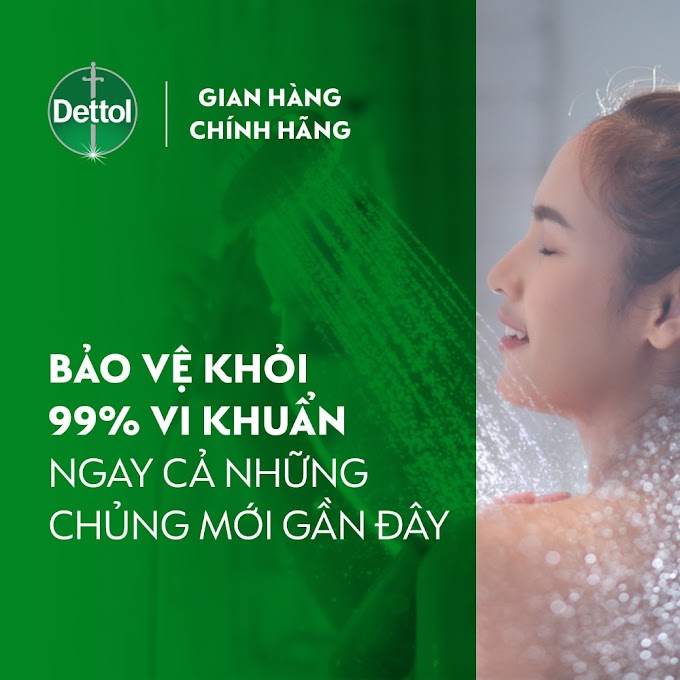 Mall Shop [ dettol.officialstore ] Sữa tắm Dettol mát lạnh tức thì - chai 950g