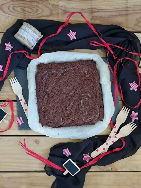 Brownie de Nocilla Nutella Crema de cacao Receta fácil, rápida, para principiantes, con horno, Cuca