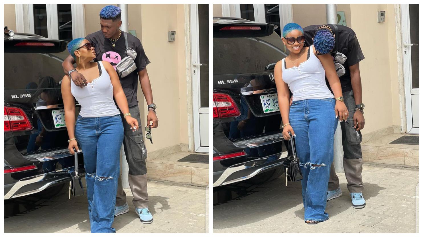 Are they dating? Reactions as BBNaija Tega and Sammie stun in loved-up new photos