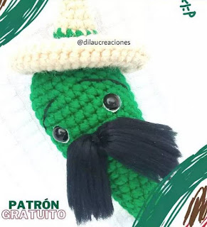 PATRON GRATIS CHILE AMIGURUMI 49555