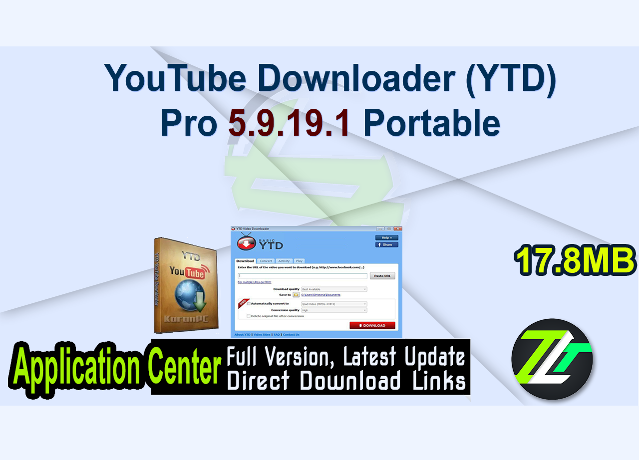 YouTube Downloader (YTD) Pro 5.9.19.1 Portable