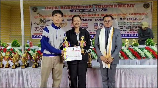 Open Badminton Tournament Thrills Participants in Sribar Sibtilla of Cachar District