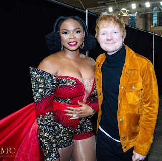 Trending News | Yemi Alade Face To Face With Ed Sheeran