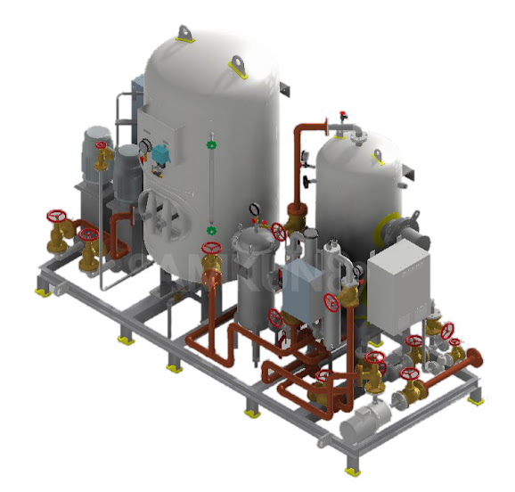 Fresh Water Supply Unit 3D Modeling