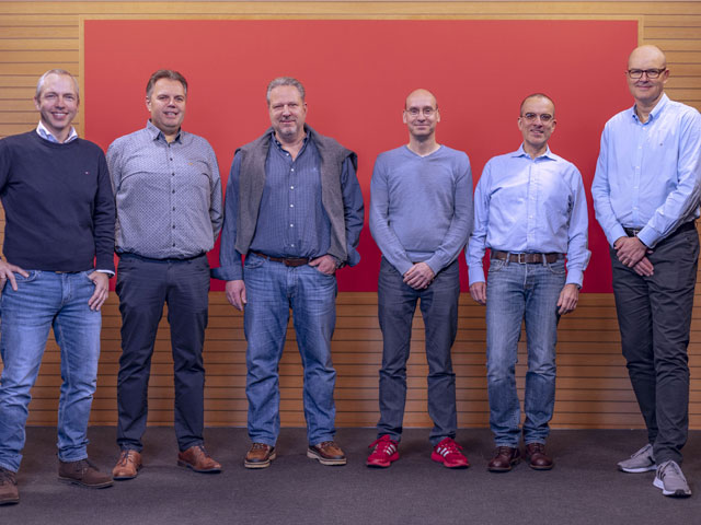 Lutz Rathmann, Rik Hoerée, Michael Martens, Thomas Riedel, Martin Berger y Frank Eischet