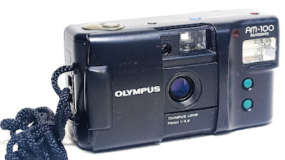 Olympus AM-100 Quartz Date (Olympus 35mm 1:3.5 Lens) #195