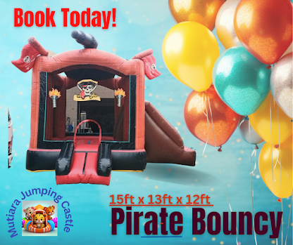 Pirate Bouncy - Untuk sewaan boleh tekan link di Gambar