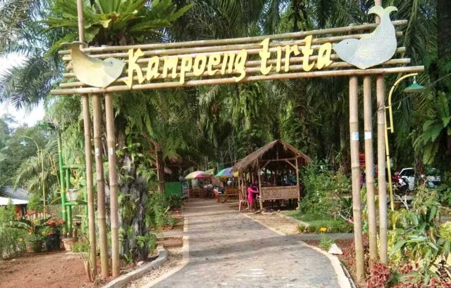 foto wisata taman tirta asri banyumas