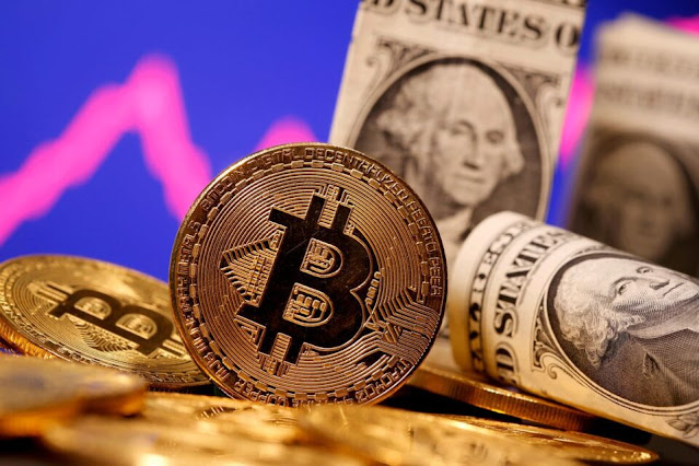 Bitcoin falls more than 4 per cent to near $60,000