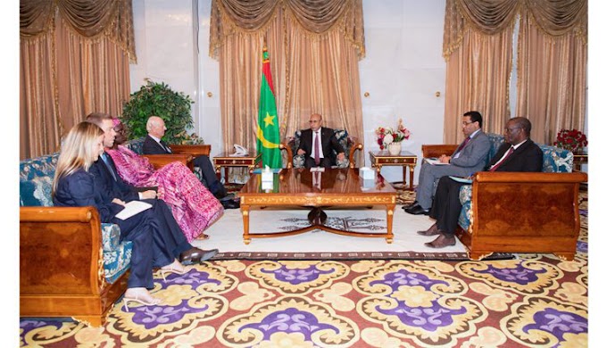 El presidente de Mauritania recibe en Nuakchot al enviado de la ONU para el Sáhara Occidental
