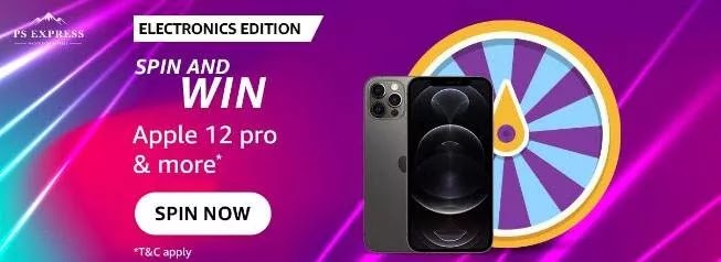 Electronics Edition Spin and Win