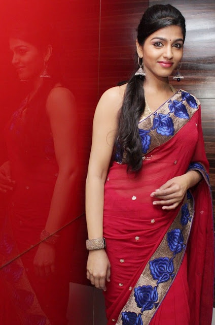 Actress Sai Dhansika Latest Hot Stills In Saree 34