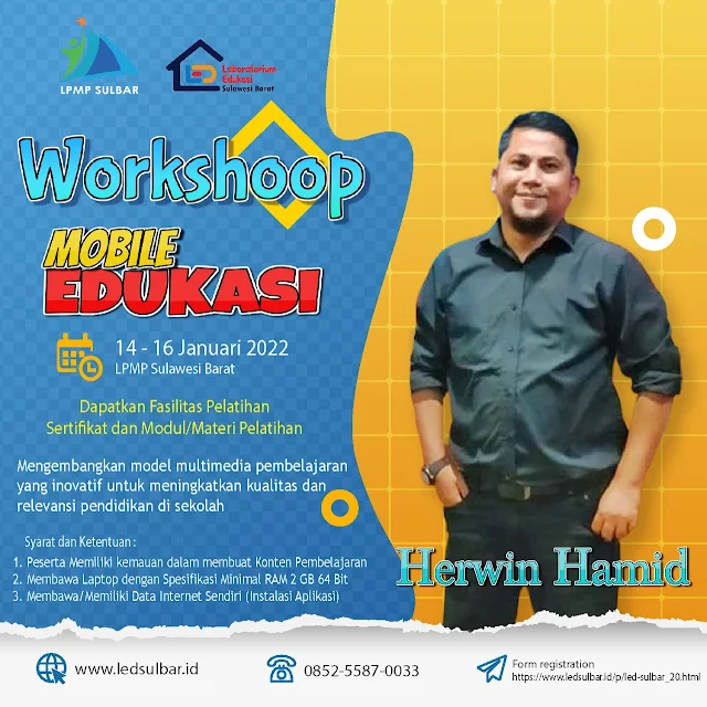 WORKSHOP MOBILE EDUKASI  LED SULBAR