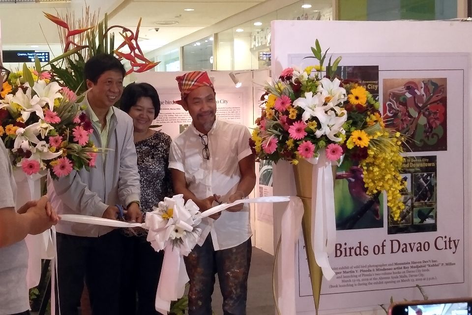 Birds of Davao City exhibit ribbon cutting