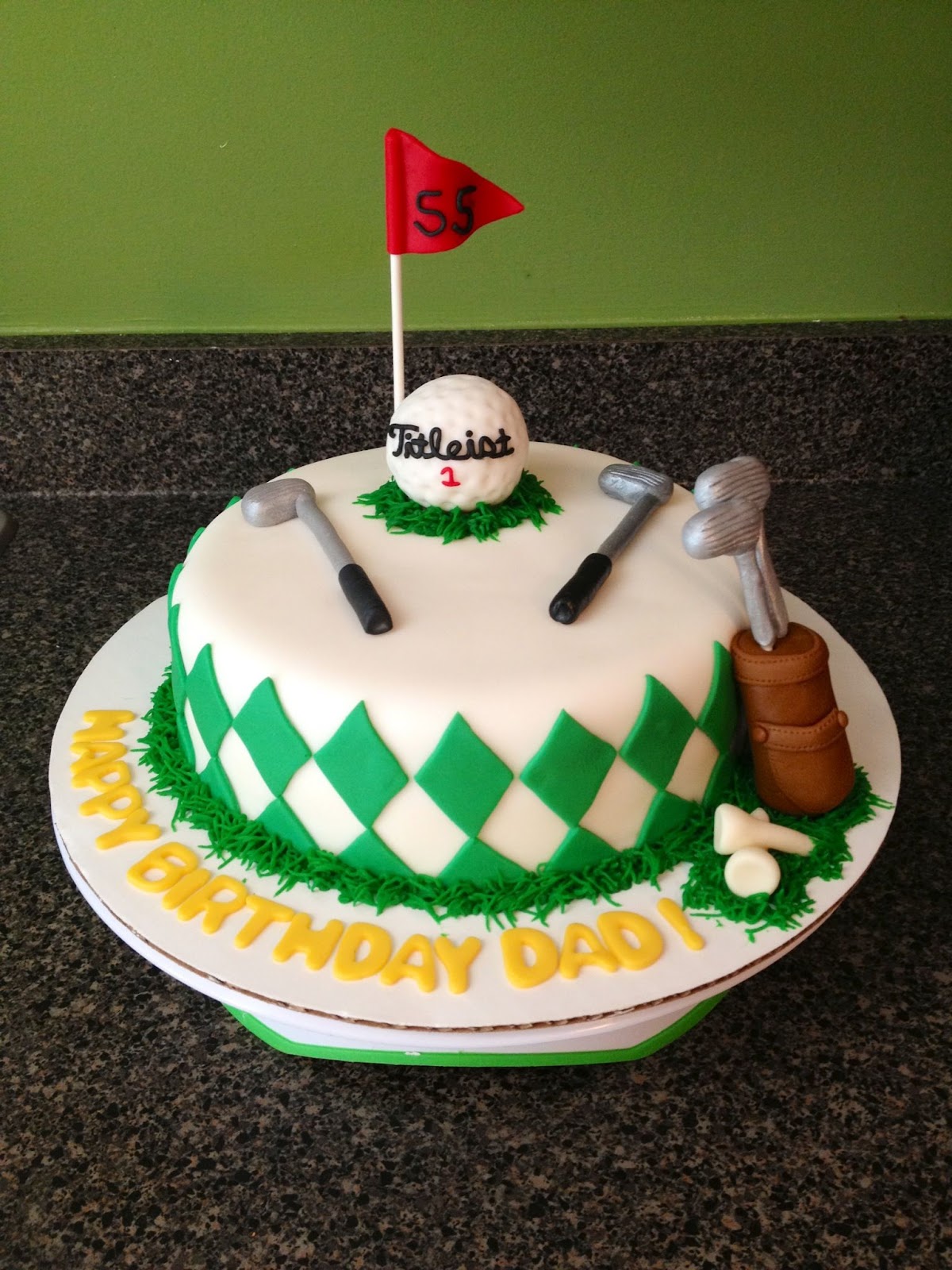 golf cake