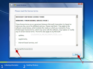 Cara Instal Windows 7 dengan Flashdisk Lengkap dengan Gambar