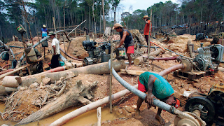 Bolsonaro defende mineração em terras indígenas no Brasil