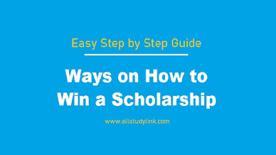 How to Win a Scholarship to study abroad