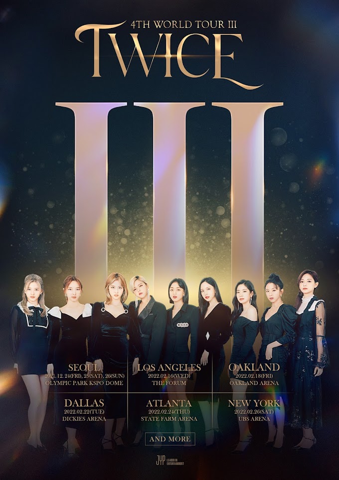 TWICE 4th World Tour III Details and Ticket Information 