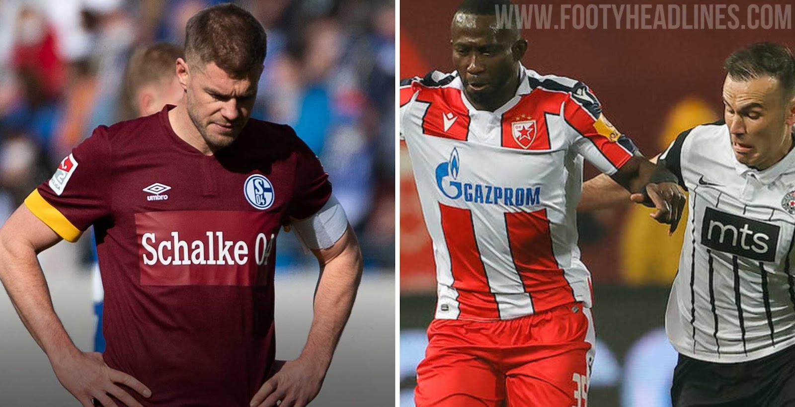 Still Sponsored by Gazprom: Red Star Belgrade 23-24 Home, Away & Third Kits  Released - Footy Headlines