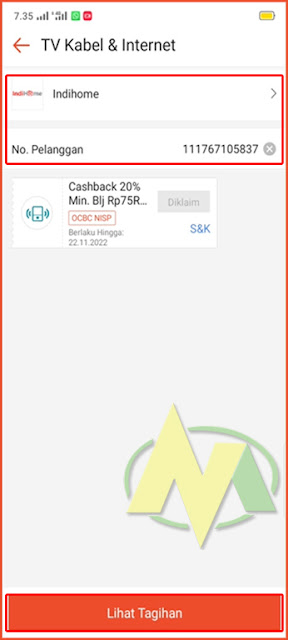 Cara Bayar Tagihan WiFi Indihome Lewat Shopee Pay Later.