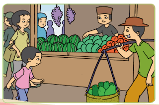 gambar pedagang buah pepaya www.simplenews.me