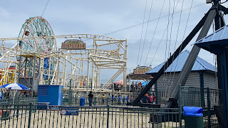 Steeplechase Roller Coaster Ride Luna Park Coney Island New York