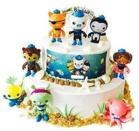 Octonauts cake toppers