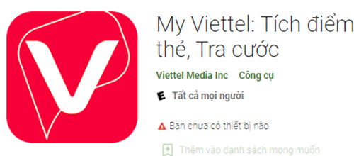 My Viettel - Tích điểm Đổi quà trên Android a