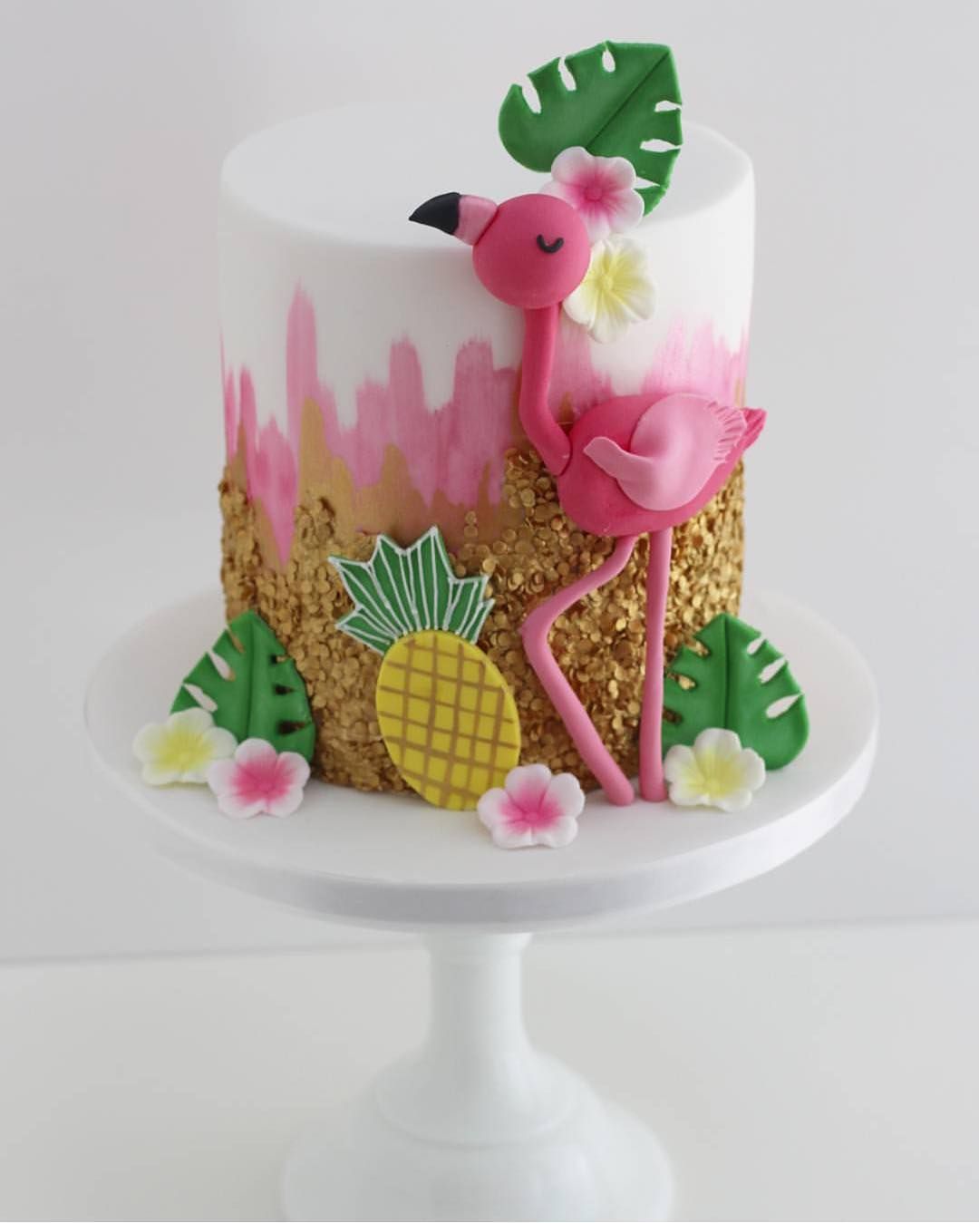 flamingo cake ideas
