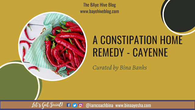 A Constipation Home Remedy - Cayenne