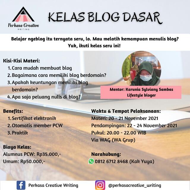 kelas blog 2021