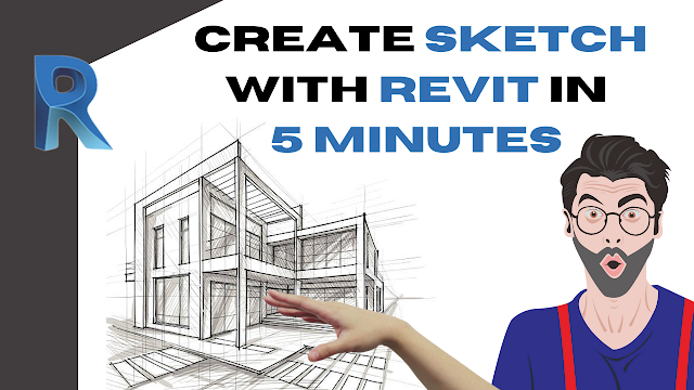 Convert your BIM Model into 3D Sketch With Revit