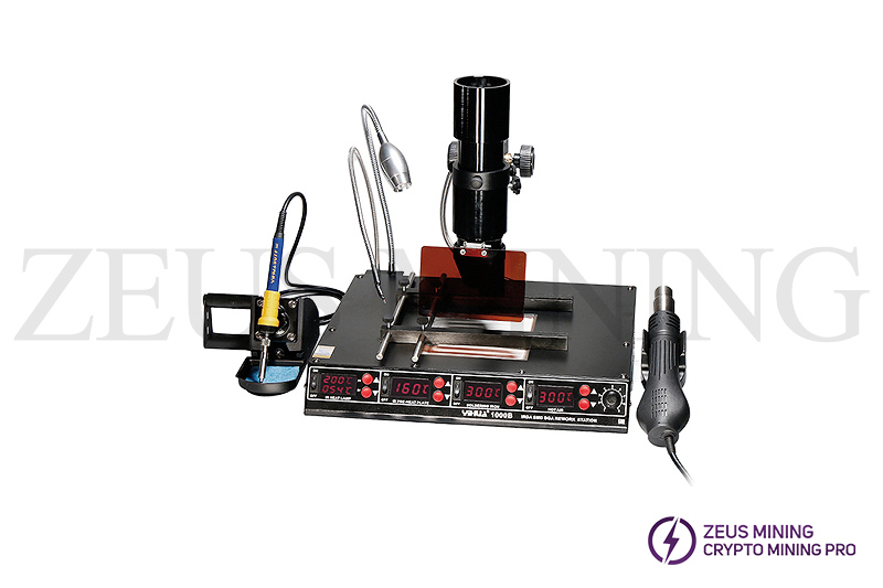 Infrared BGA desoldering station